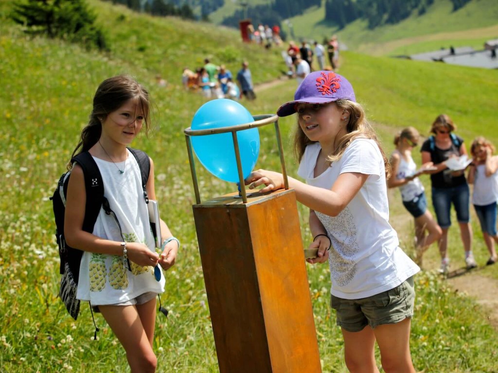 Der Grüne Rätsel-Ring am Schlegelkopf in Lech am Arlberg