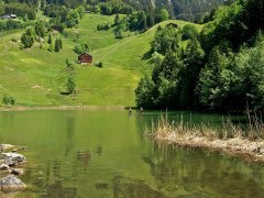 Blick vom Seewaldsee auf die Blasenka